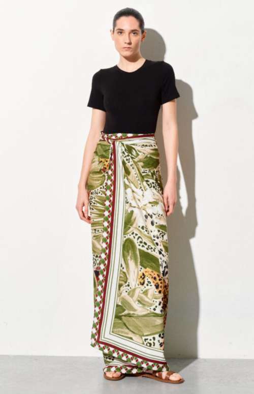 PRINTED PAREO