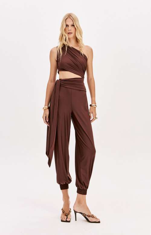 ONE SHOULDER JUMPSUIT