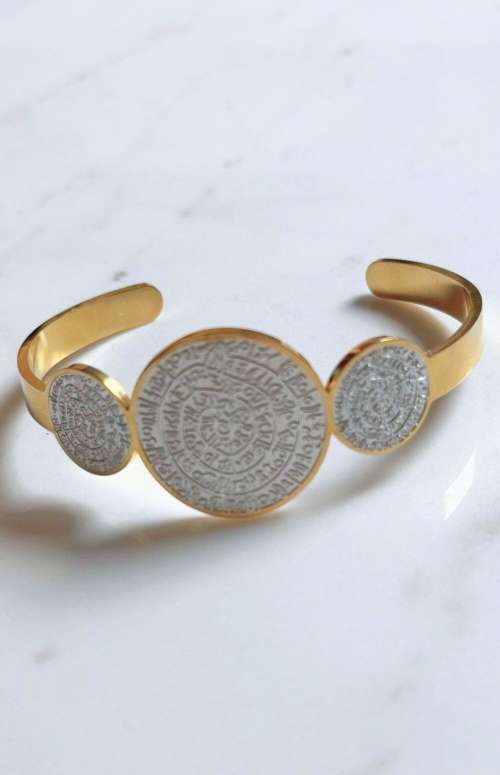 PHAISTOS DISK BRACELET